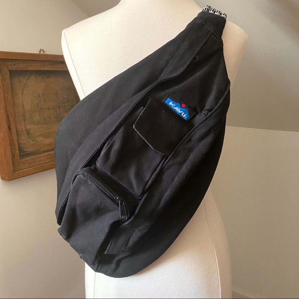 Kavu Sling Bag Backpack Black